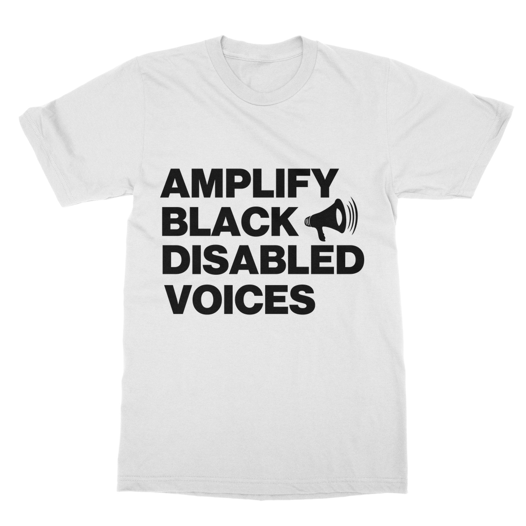 Amplify Black Disabled Voices Organic T-Shirt