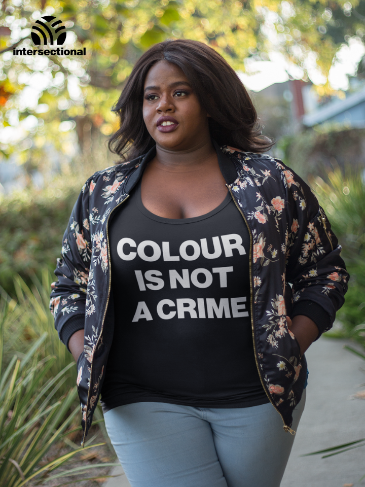 Colour Is Not A Crime Organic Women's T-Shirt