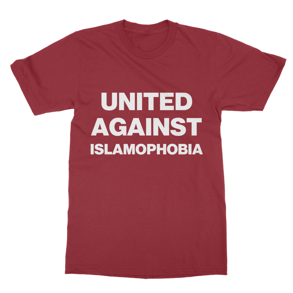 United Against Islamophobia Organic T-Shirt