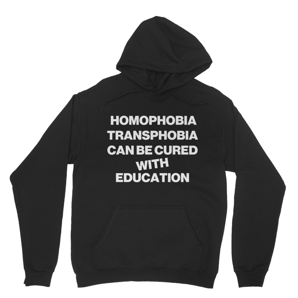 Cured With Education Organic Hoodie