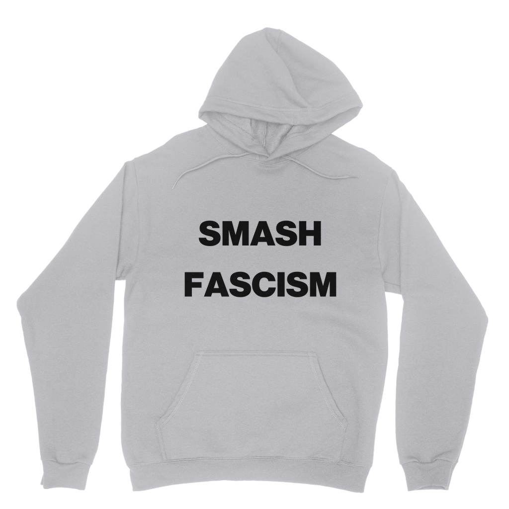 Smash Fascism Organic Hoodie