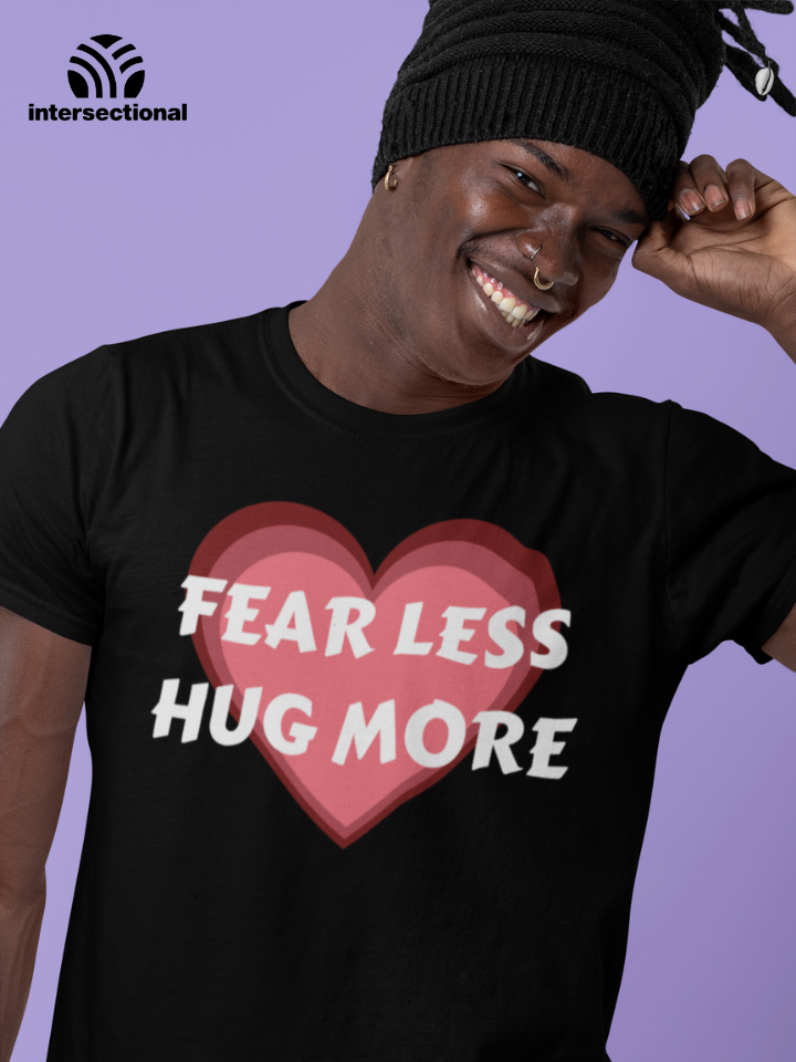 Hug More Hug More Organic T-Shirt - INTERSECTIONAL UK - Shop Now