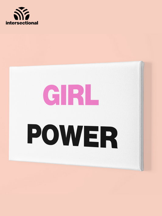 Girl Power Premium Stretched Canvas
