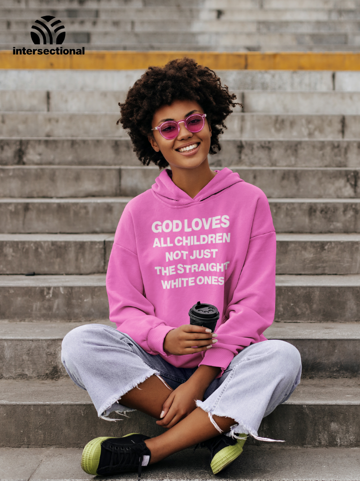 God Loves All Children Organic Hoodie