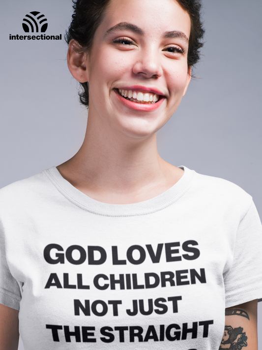 God Loves All Children Organic T-Shirt