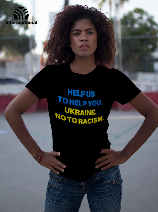 No To Racism Organic Women's T-Shirt