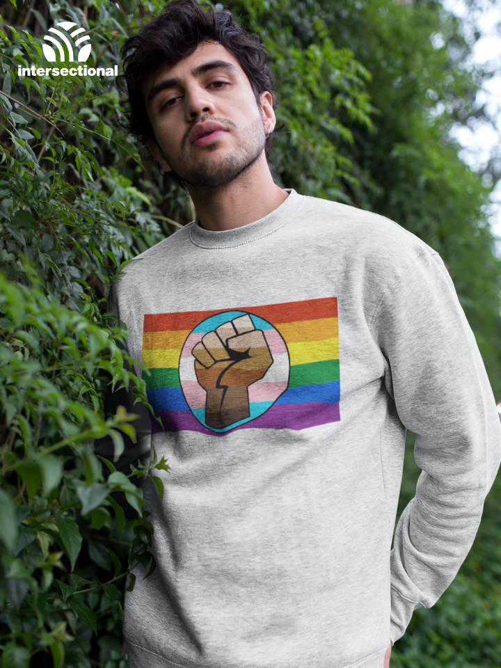 Human Rights Are LGBTQ Rights Organic Sweatshirt