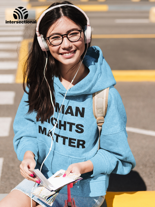 Human Rights Matter Organic Hoodie