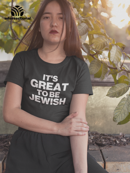 It's Great To Be Jewish Organic T-Shirt