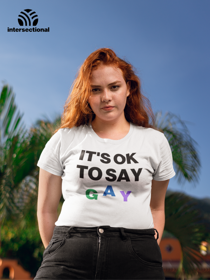 It's Ok To Say Gay Organic T-Shirt