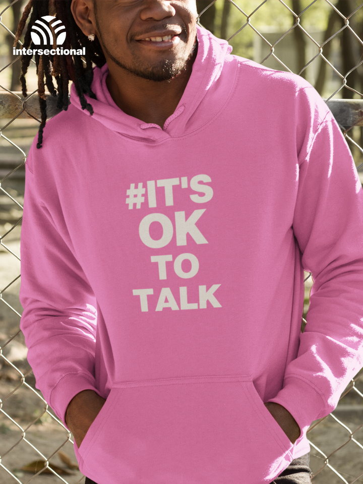 It's Ok To Talk Organic Hoodie