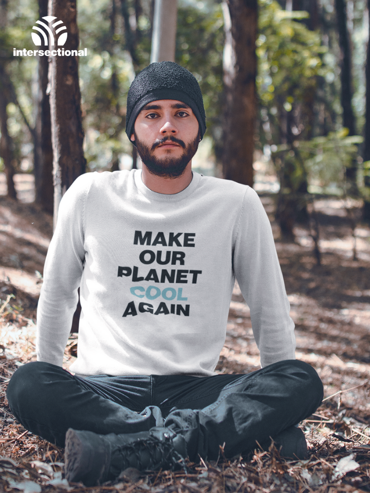 Make Our Planet Cool Again Organic Sweatshirt