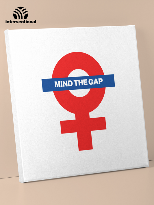 Mind The Gap Premium Stretched Canvas