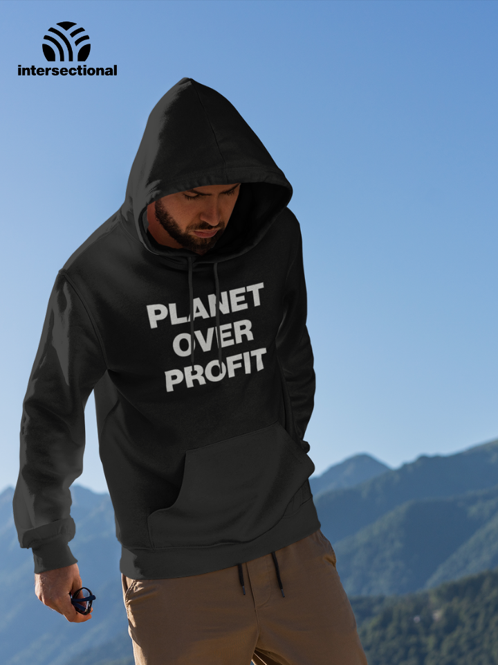 Planet Over Profit Organic Hoodie
