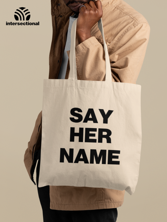 Say Her Name Classic Tote Bag