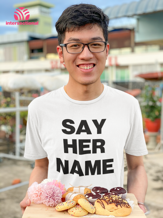 Say Her Name Organic T-Shirt