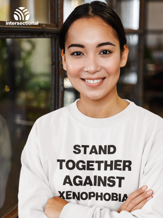 Together Against Xenophobia Organic Sweatshirt