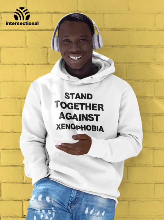 Together Against Xenophobia Organic Hoodie