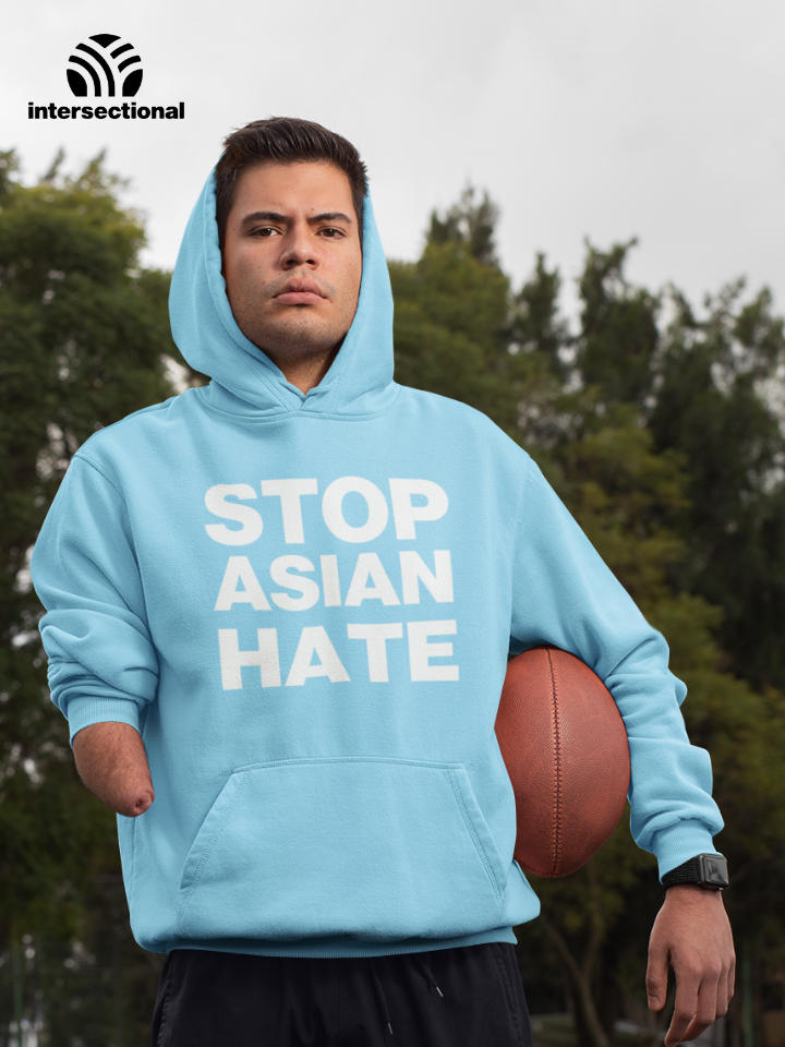 Stop Asian Hate Organic Hoodie