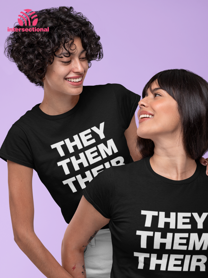 They Them Their Organic Women's T-Shirt