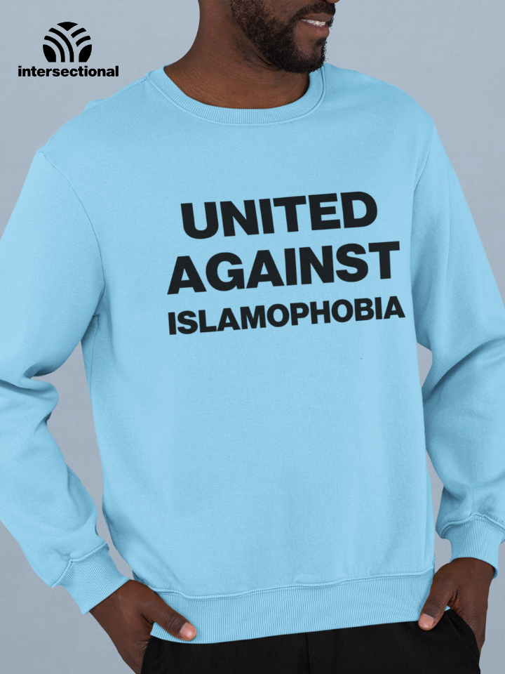 United Against Islamophobia Organic Sweatshirt