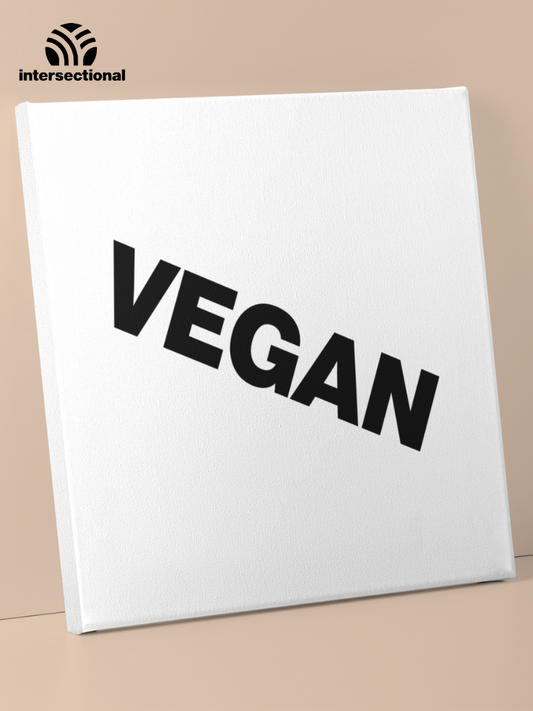 Vegan Premium Stretched Canvas