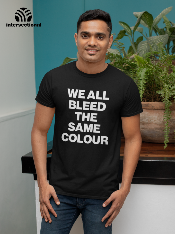 We All Bleed The Same Colour Organic T-Shirt