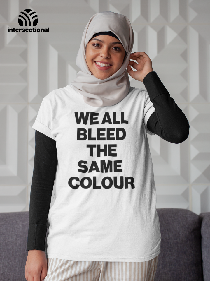 We All Bleed The Same Colour Organic T-Shirt