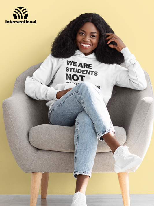 Students Not Customers Organic Hoodie