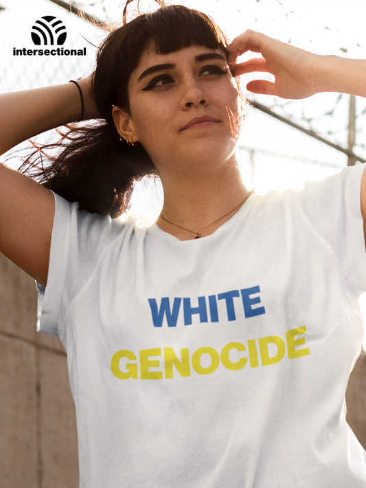 White Genocide Organic T-Shirt