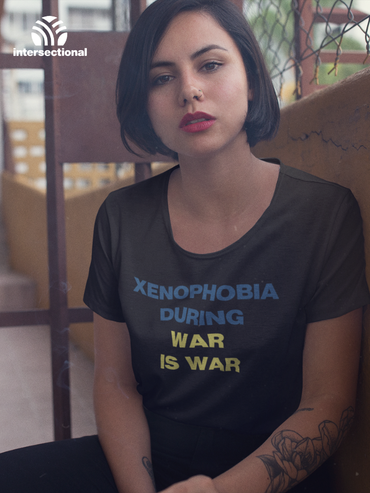 Xenophobia During War Organic Women's T-Shirt