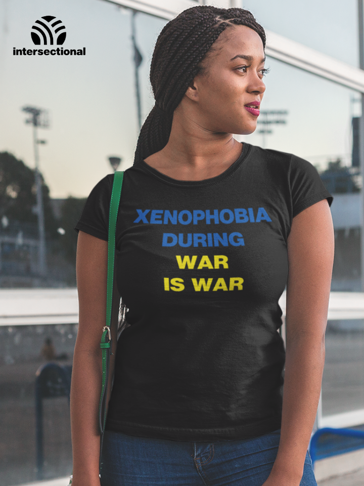 Xenophobia During War Organic Women's T-Shirt