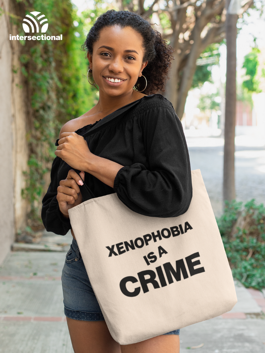 Xenophobia Is A Crime Classic Tote Bag