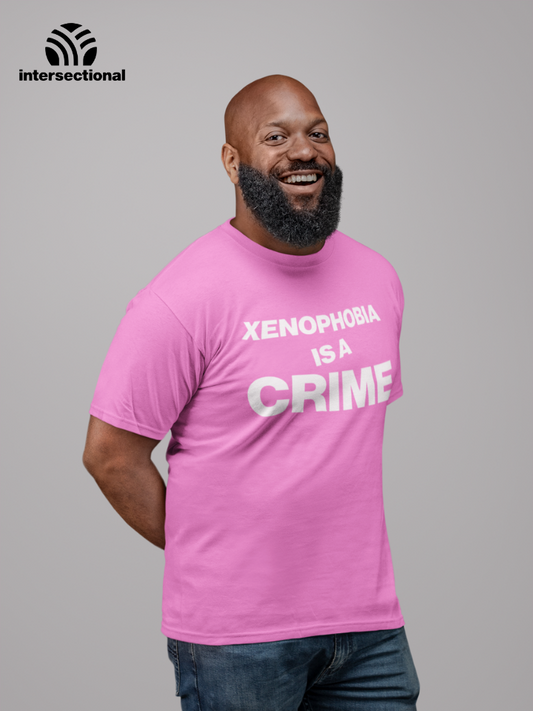 Xenophobia Is A Crime Organic T-Shirt