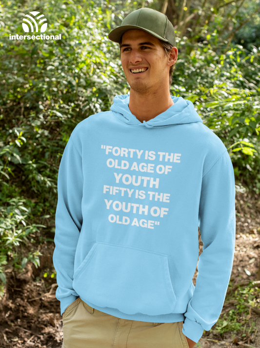 Youth Of Old Age Organic Hoodie